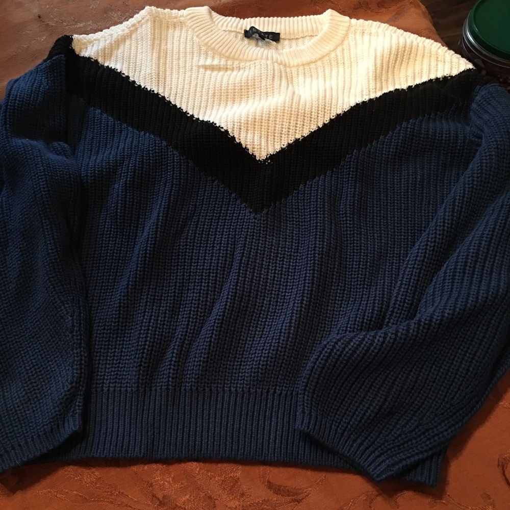 NWT.1 state chevron sweater